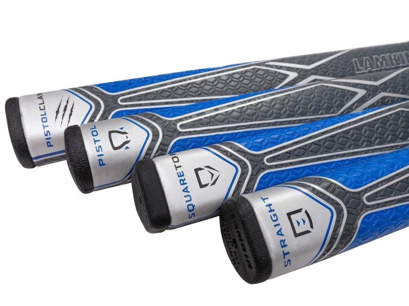 Lamkin SINKFIT PU Pistol putter grip, zwart/blauw