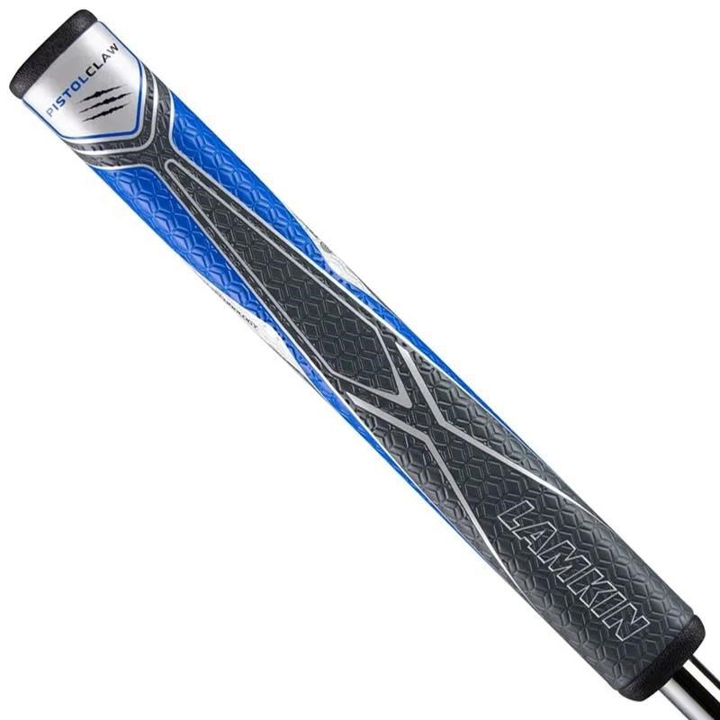Lamkin Sink Fit PU Pistolclaw putter grip, zwart/blauw