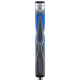 Lamkin Sink Fit PU Pistolclaw putter grip, zwart/blauw