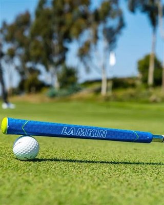 Lamkin SINKFIT Rubber Skinny Pistol putter grip, blauw/groen