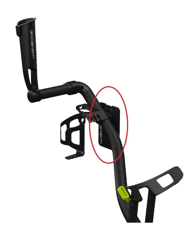Wishbone NEO Scorecard houder, zwart