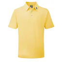 FootJoy Stretch Pique Solid heren polo, geel