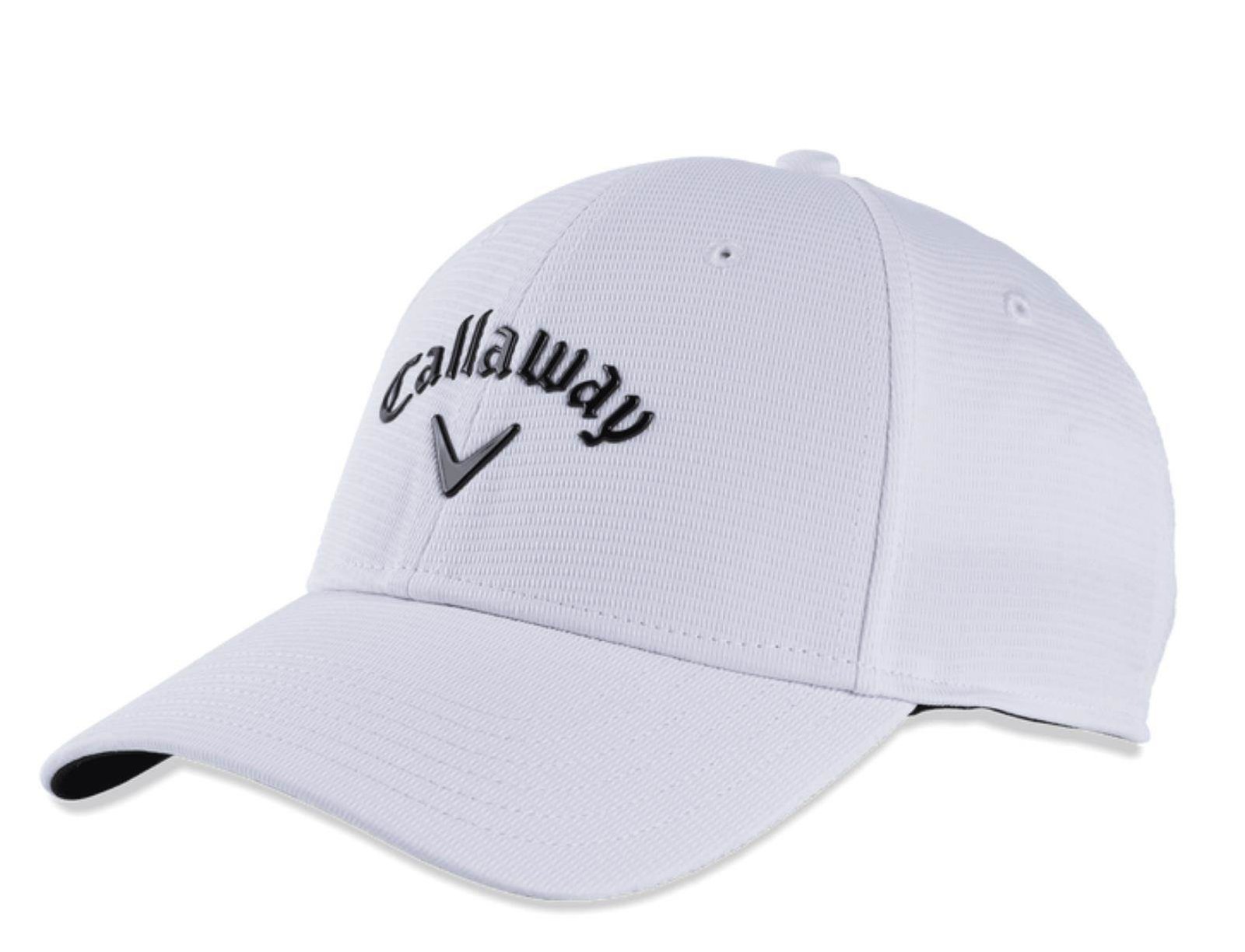 Callaway Liquid Metal heren pet, wit/zwart