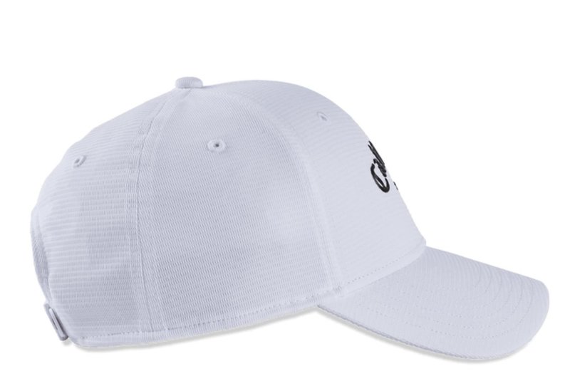 Callaway Liquid Metal heren pet, wit/zwart