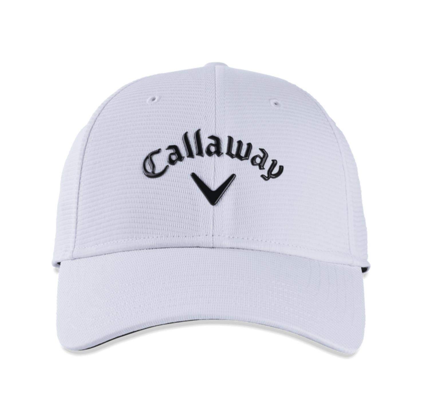 Callaway Liquid Metal heren pet, wit/zwart