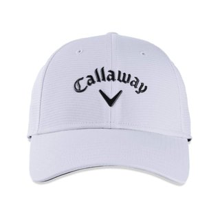 Callaway Liquid Metal heren pet, wit/zwart