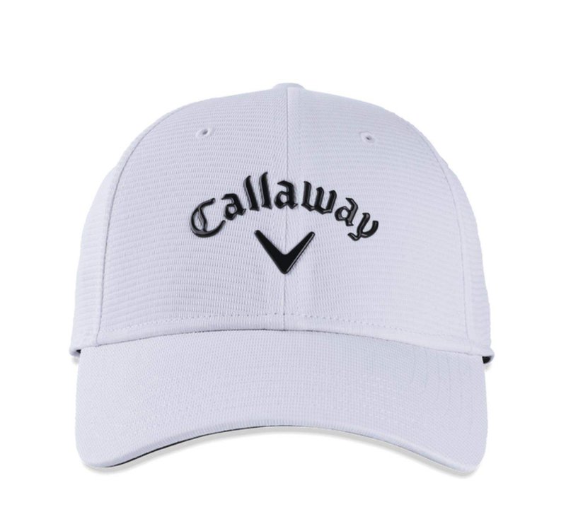 Callaway Liquid Metal heren pet, wit/zwart