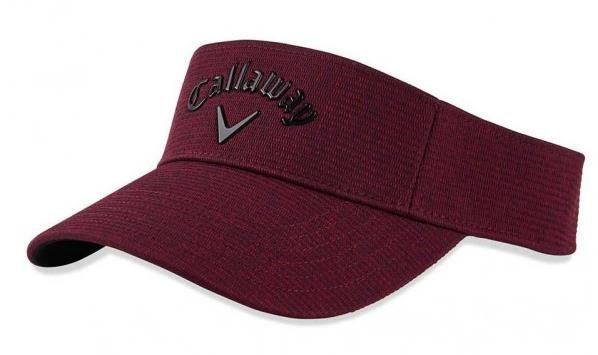 Callaway Liquid Metal visor, red heather