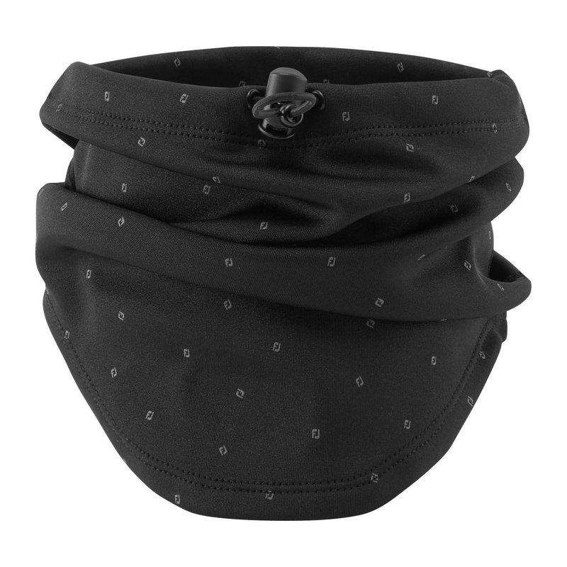FootJoy FJ Print Thermal Snood, zwart