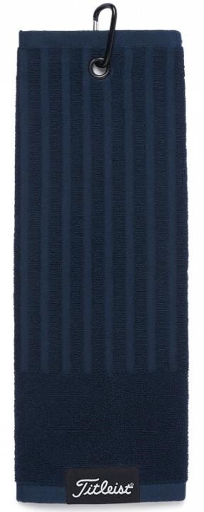 Titleist Tri-Fold golfhanddoek, marineblauw