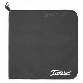 Titleist StaDry Performance golfhanddoek, zwart