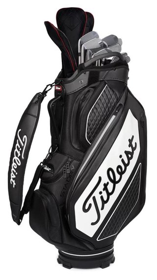 Titleist Tour Series Premium Stadry staff bag, zwart/wit