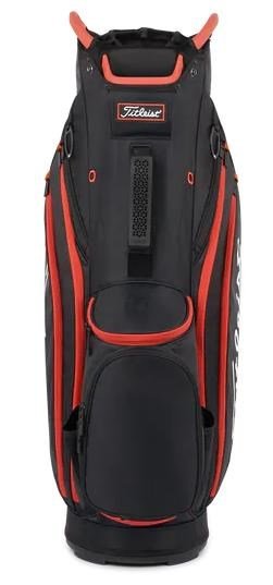 Titleist Cart 14 cart bag, zwart/zwart/rood