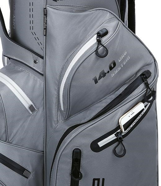 Big Max Dri Lite Silencio 2 Organizer cart bag, grijs/zwart