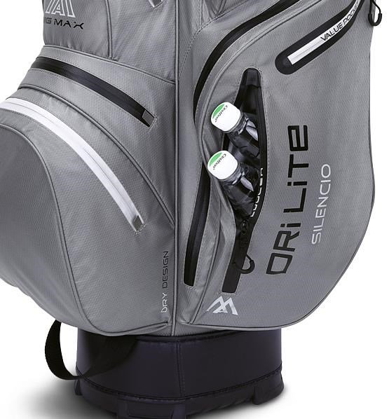 Big Max Dri Lite Silencio 2 Organizer cart bag, grijs/zwart