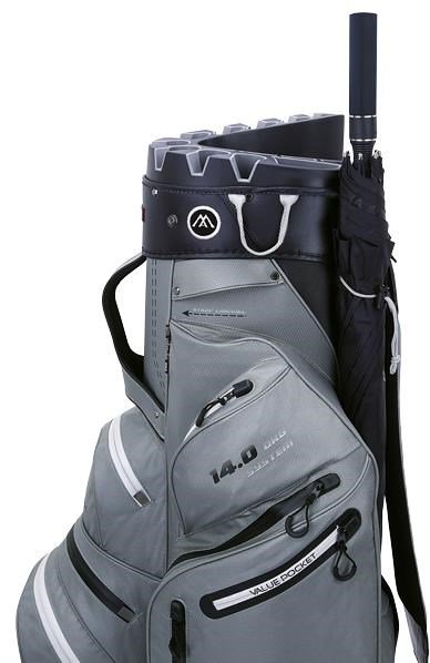 Big Max Dri Lite Silencio 2 Organizer cart bag, grijs/zwart