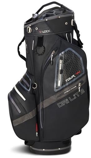 Big Max Dri Lite V-4 Organizer cartbag, zwart