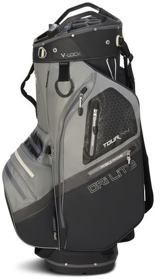 Big Max Dri Lite V-4 Organizer cart bag, grijs/zwart