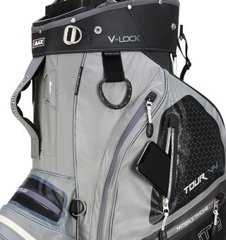 Big Max Dri Lite V-4 Organizer cart bag, grijs/zwart