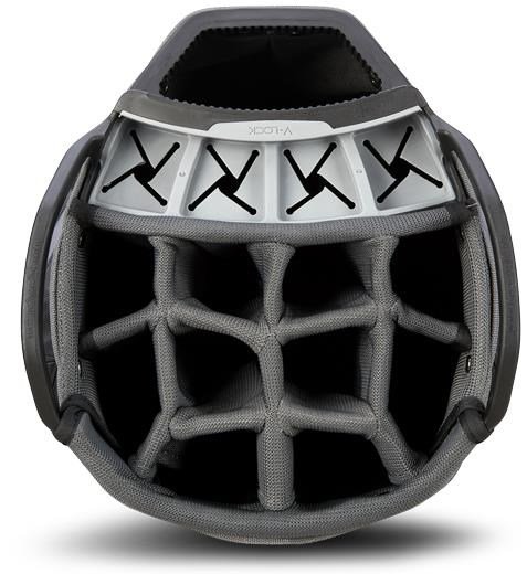 Big Max Dri Lite V-4 Organizer cart bag, grijs/zwart