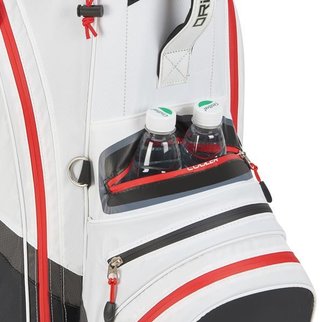 Big Max Dri Lite V-4 Organizer cart bag, zwart/wit/rood