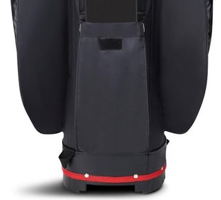 Big Max Dri Lite V-4 Organizer cart bag, zwart/wit/rood