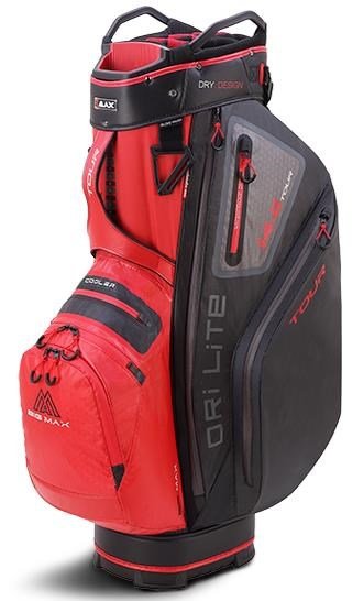 Big Max Dri Lite Tour cart bag, rood/zwart