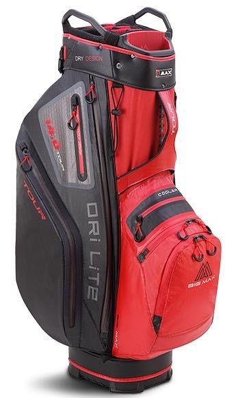 Big Max Dri Lite Tour cart bag, rood/zwart