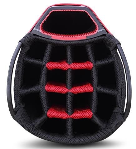 Big Max Dri Lite Tour cart bag, rood/zwart