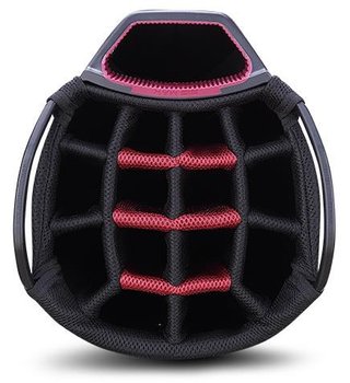 Big Max Dri Lite Tour cart bag, wit/grijs/zwart/merlot