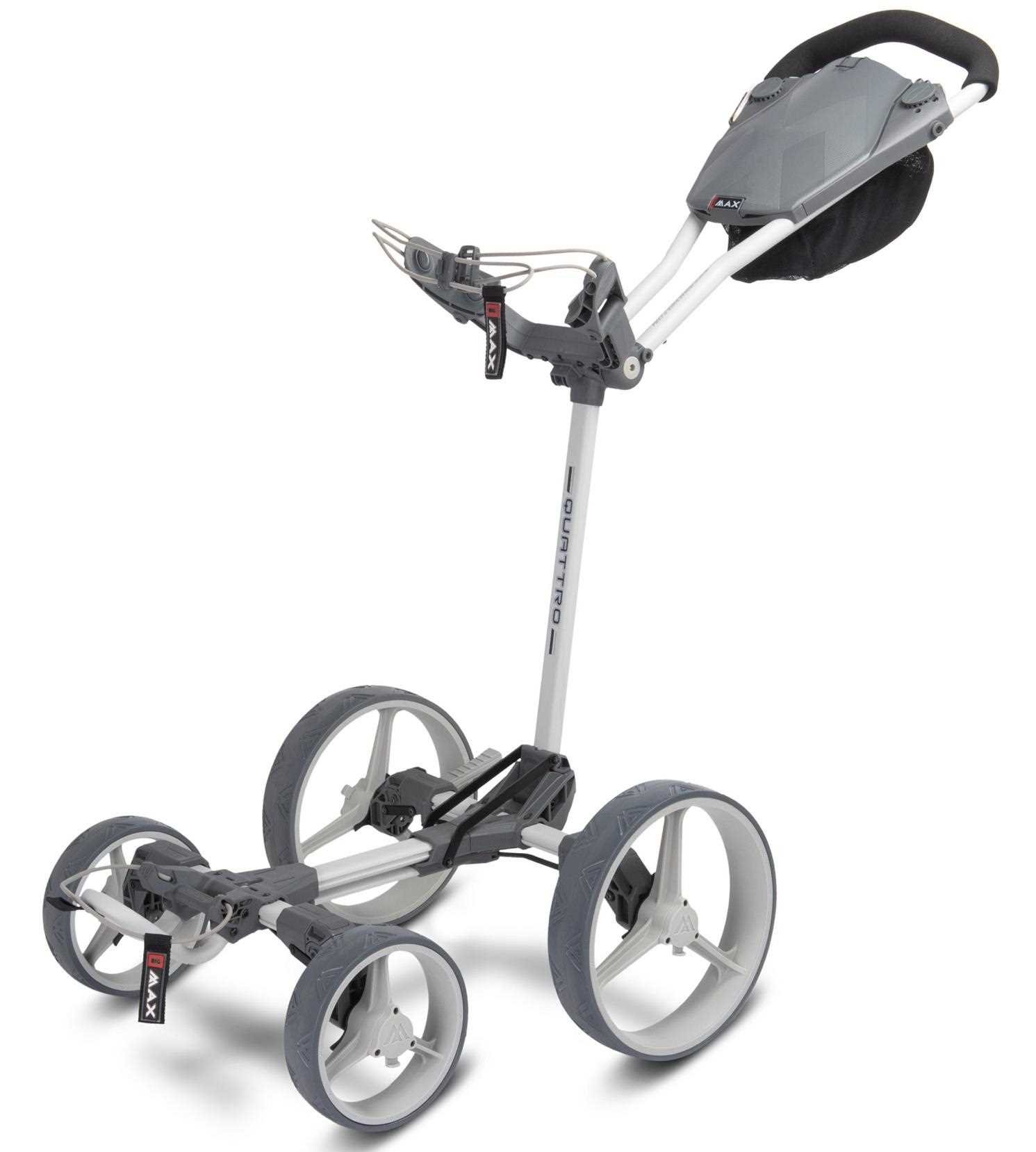 Big Max Blade Quattro manuele trolley, grijs-houtskool
