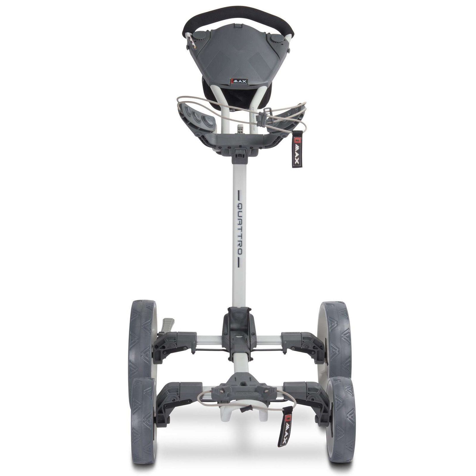 Big Max Blade Quattro manuele trolley, grijs-houtskool