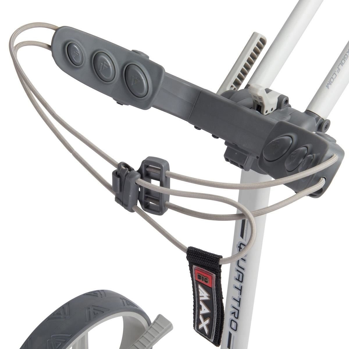 Big Max Blade Quattro manuele trolley, grijs-houtskool
