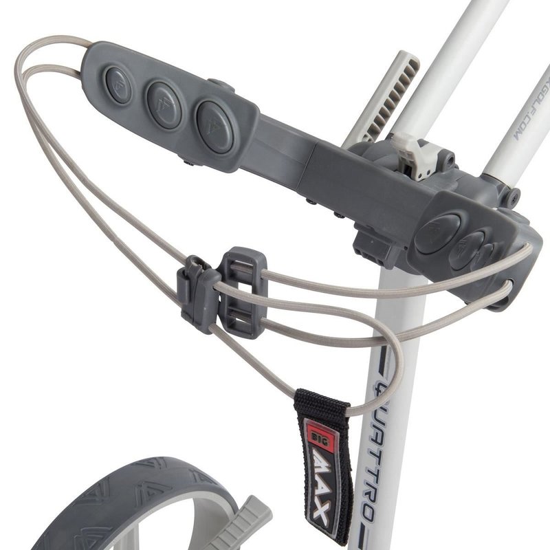 Big Max Blade Quattro manuele trolley, grijs-houtskool