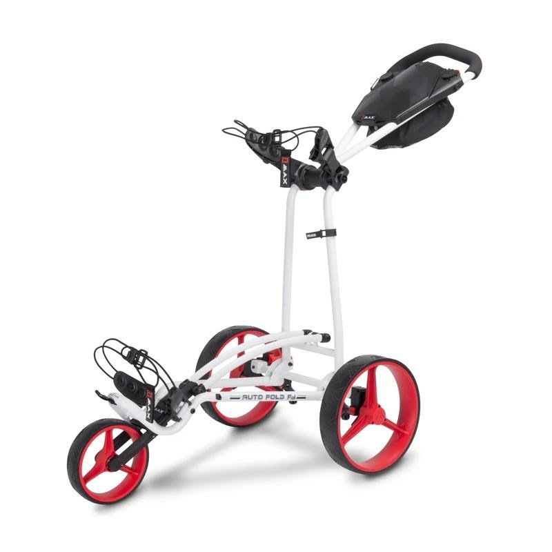 Big Max Autofold FF handtrolley, wit/rood