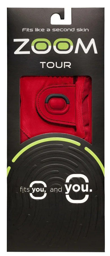 Zoom Zoom Tour heren golfhandschoen, rood
