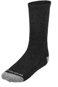 Zoom Crew unisex sokken (3 paar), zwart/zilver