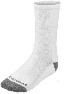 Zoom Crew unisex sokken (3 paar), wit/zilver