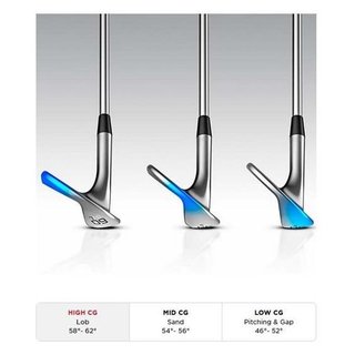 Titleist SM9 Tour Chrome dames wedge, grafiet