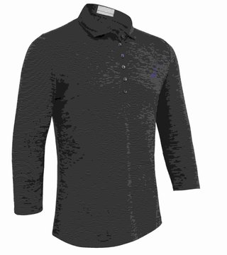 Callaway 3/4-Sleeve Swing Tech dames polo, peacoat