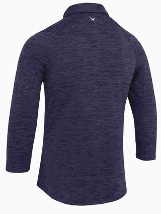 Callaway 3/4-Sleeve Swing Tech dames polo, peacoat