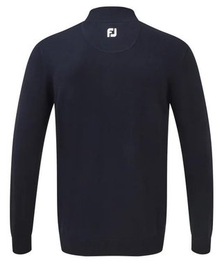 FootJoy Wool Blend 1/2 Zip heren pullover, navy
