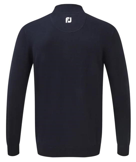 FootJoy Wool Blend 1/2 Zip heren pullover, navy