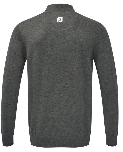 FootJoy Wool Blend 1/2 Zip heren pullover, grijs