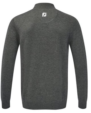 FootJoy Wool Blend 1/2 Zip heren pullover, grijs
