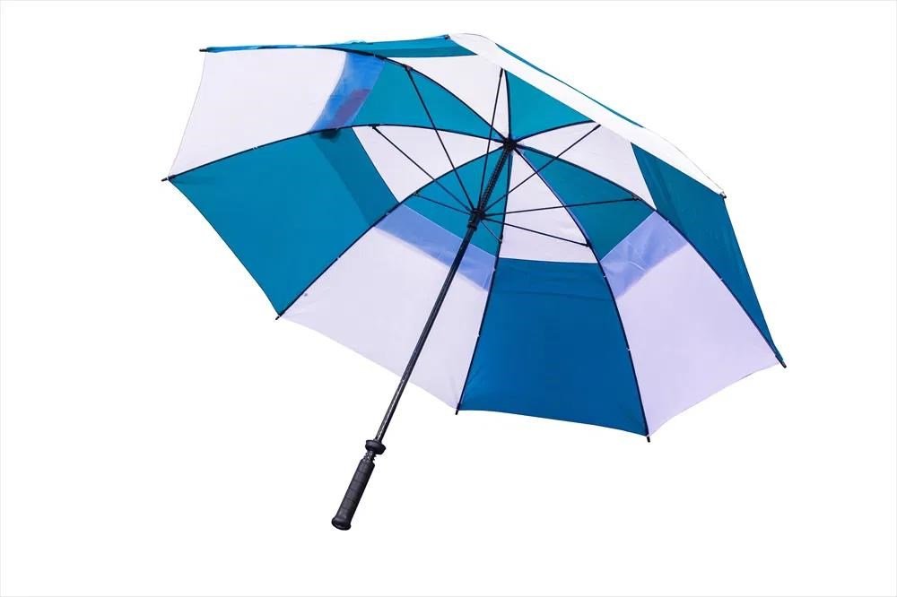 Longridge Dual Canopy paraplu 60", blauw/wit