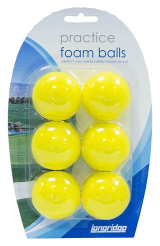 Longridge Yellow Foam Practice oefenballen