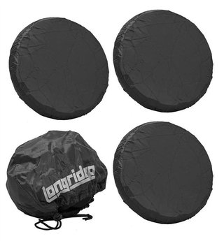Longridge Universal 2-3-4 Wheel Covers, zwart