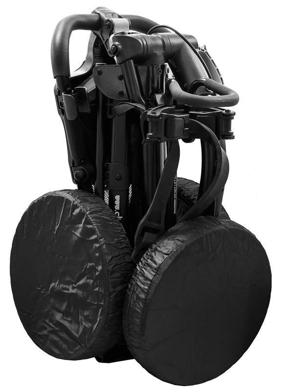 Longridge Universal 2-3-4 Wheel Covers, zwart
