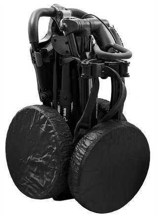 Longridge Universal 2-3-4 Wheel Covers, zwart